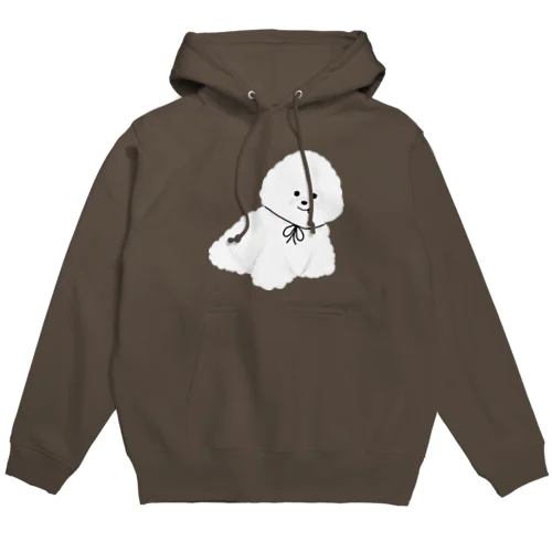 ふわもこ犬ビションフリーゼ Hoodie