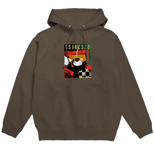 イタリア 熱々エスプレッソ Hoodie