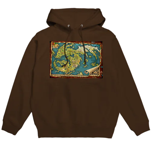 竜鍵諸島マップ Hoodie