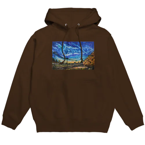 銀河鉄道の夜明け Hoodie