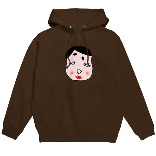 ネオ福笑い 頬を赤らめて Hoodie