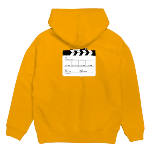 繁体字のカチンコ(バックプリント) Hoodie