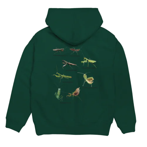 関東のカマキリ Hoodie