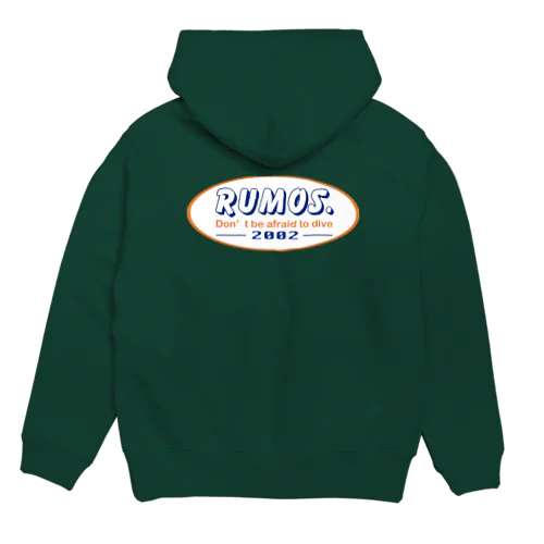 RUMOS.バックプリントパーカー Hoodie