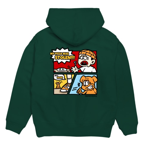 PIZZA COMICS HOODIE Hoodie