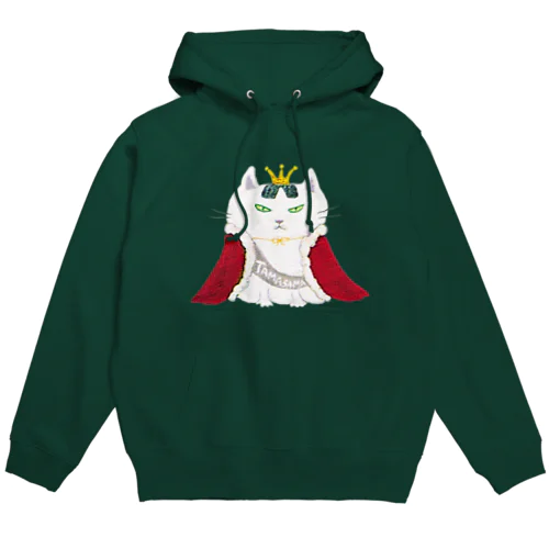 女王猫タマ様（シンプル） Hoodie