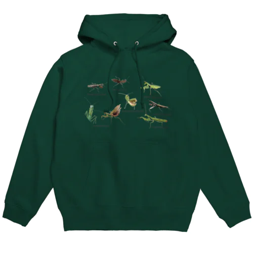 関東のカマキリ Hoodie