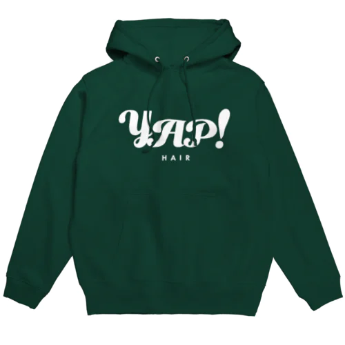 yap!hair ロゴ パーカー