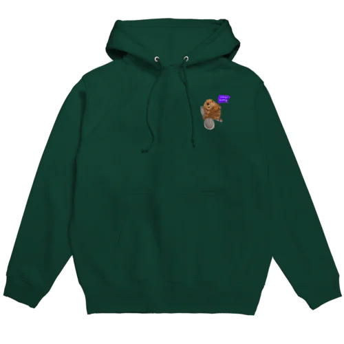 OkeyDokey-Beaver（旗ビーバー） Hoodie