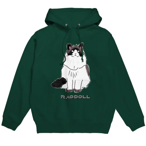 ラグドール ゴージャスな猫 Hoodie