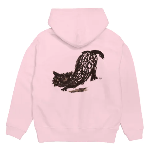 黒猫 Hoodie