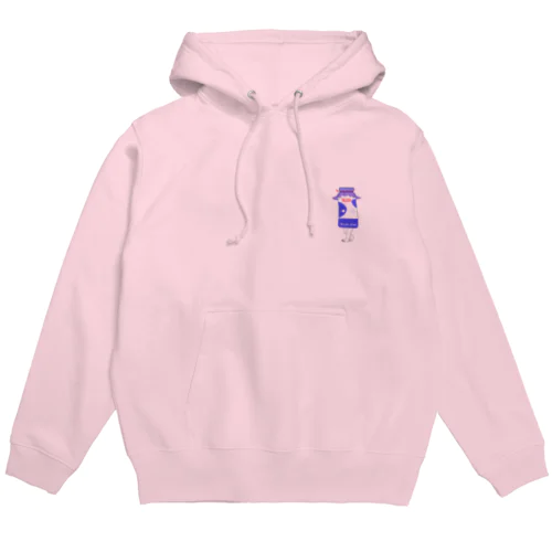 足の生えた牛乳瓶 Hoodie