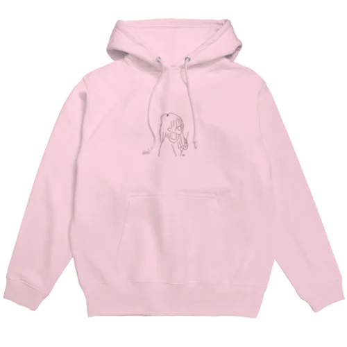 想いを馳せるgirl Hoodie