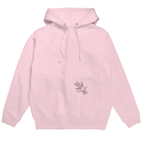 たらたらうさぎ Hoodie