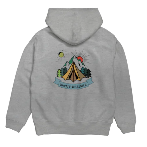 Mt.tokachi(白枠無し) Hoodie