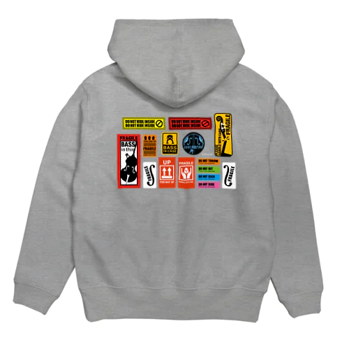 Bass Stickers Hoodie