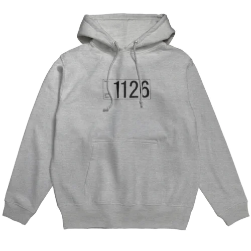 1126(ダークグレー) Hoodie