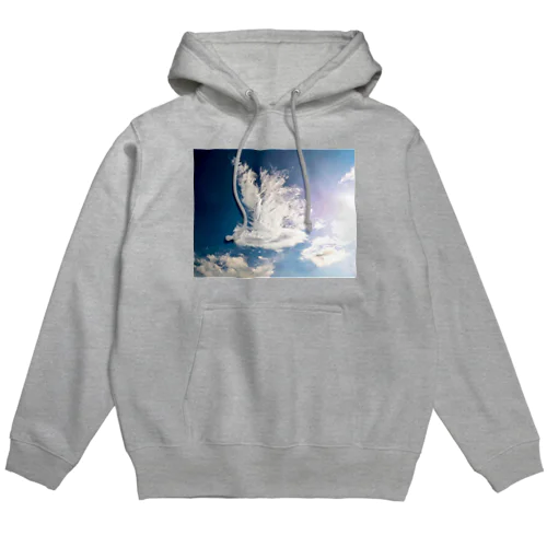 純白の鳳凰 Hoodie