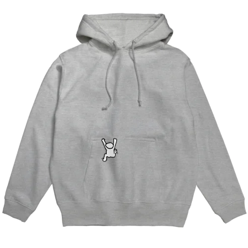 どこにでも登る人 Hoodie