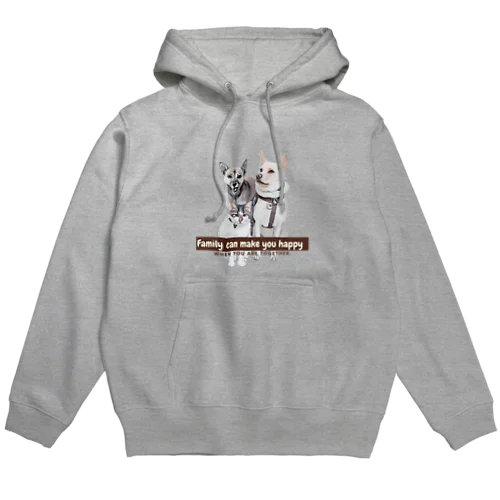 夏の「元保護犬の竜之助とアッチャンねる」 Hoodie