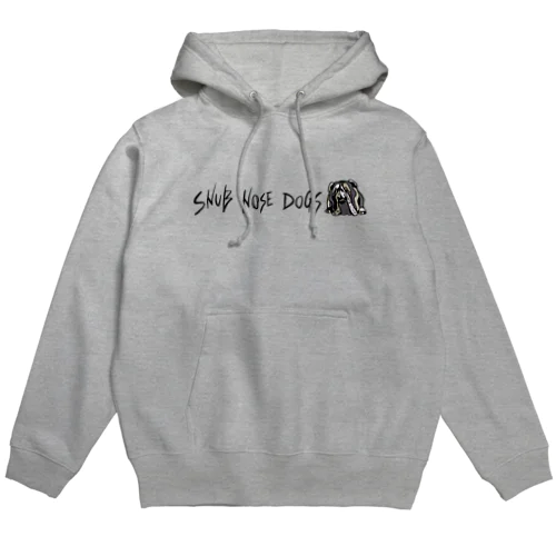 SNUB NOSE DOGS※ブルドッグ※Ⅲ Hoodie