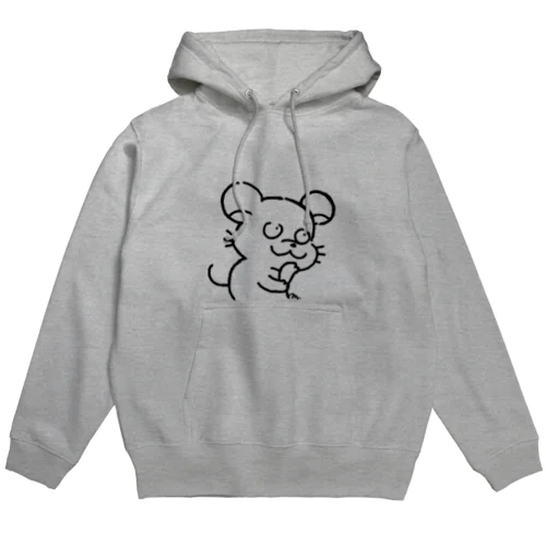 まるで思慮深いねずみ Hoodie