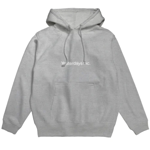 Yesterdays Inc.白ロゴ Hoodie