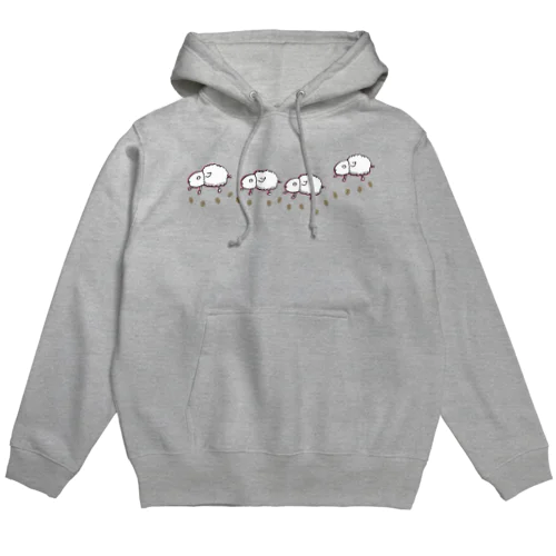 こひつじマーチ/こひつじcoffee Hoodie