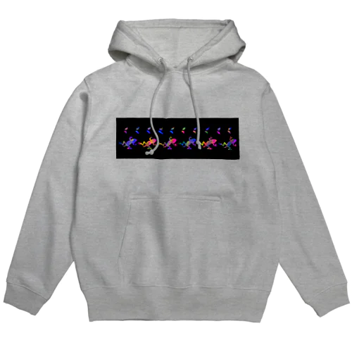 ヤモリ色々 Hoodie