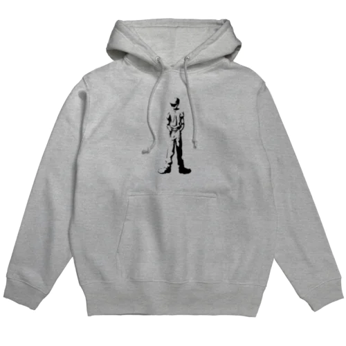 キャップをかぶった少年 Hoodie