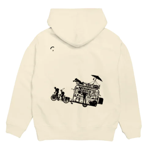 チャリ・デ・キャンプ Hoodie