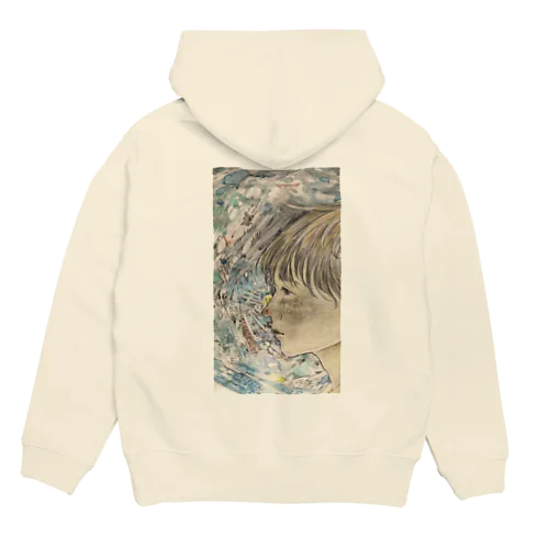 中学2年３学期の少年 Hoodie