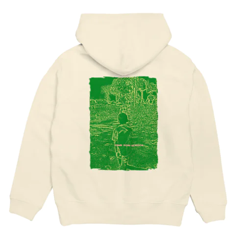 地雷原を小学校に1 Hoodie