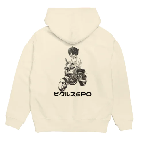 ピクルスEPO　黒文字 Hoodie