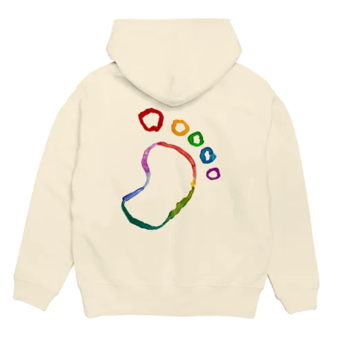 足あと…みぎ Hoodie