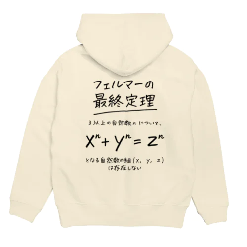 フェルマーの最終定理 Hoodie