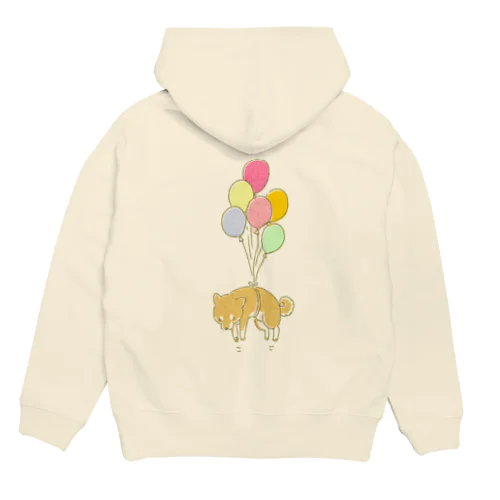 風船柴犬（赤柴） Hoodie