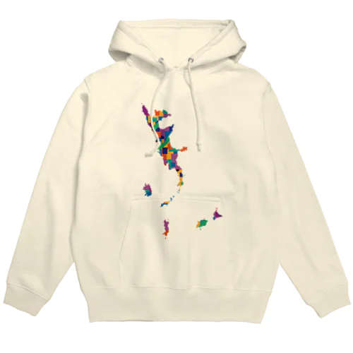 小笠原諸島-colorful Hoodie