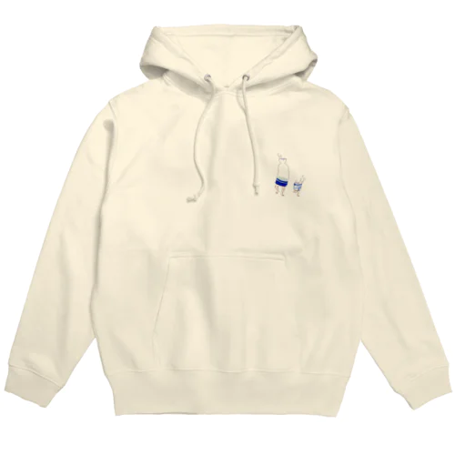 足の生えた徳利とおちょこ Hoodie