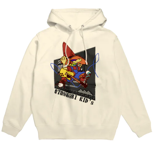 とんがりくん 背景あり Hoodie