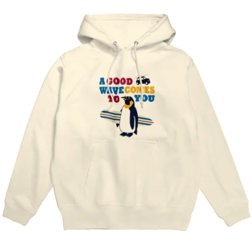 ペンギンサーファー Hoodie