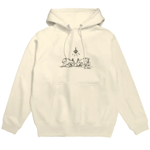 クッキーこねアマミノクロウサギ Hoodie