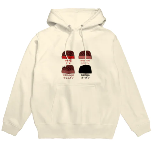 肉の焼き具合 Hoodie