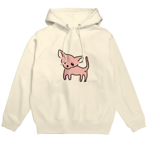 ゆるチワワ（ピンク） Hoodie