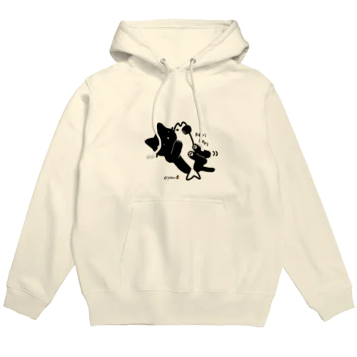 ケリケリねこ Hoodie