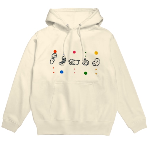にくじゃが大きめ Hoodie