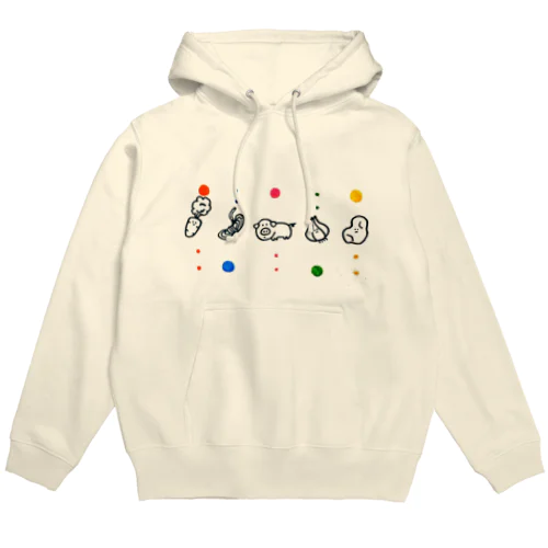 にくじゃが大きめ Hoodie