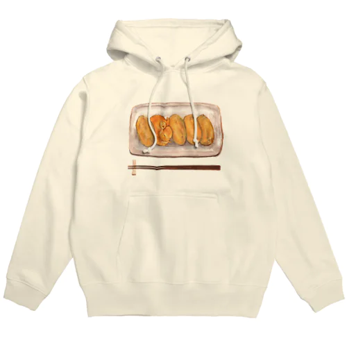 ウサギといなり寿司（いきもの×たべものシリーズ） Hoodie