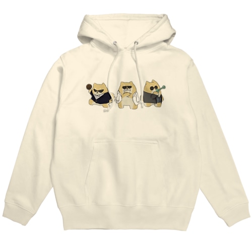 しばいぬマフィア おやぷんと子分1、2 Hoodie