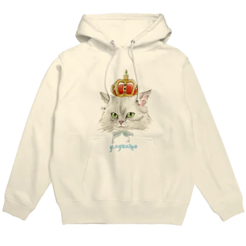 クラウン猫ちゃんチンチラシルバー Hoodie